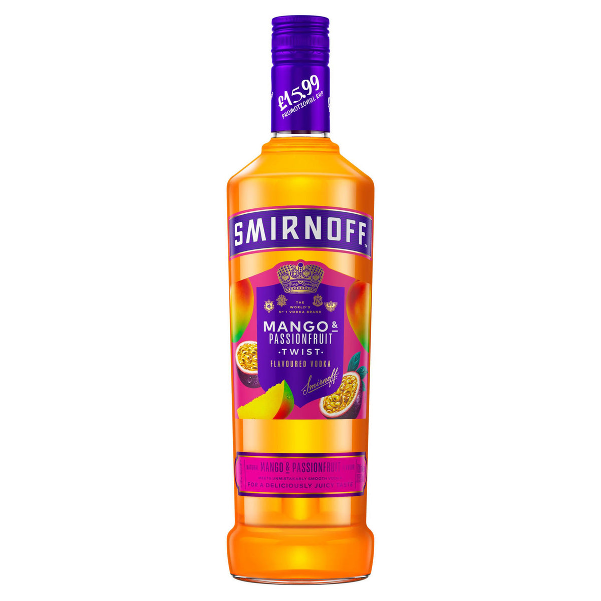 Smirnoff Mango & Passionfruit Twist Vodka 70cl