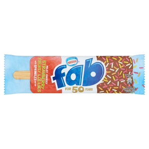 Fab Strawberry Ice Lollies Single