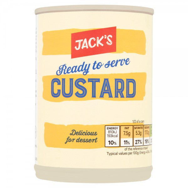 Jacks Ready To Serve Custard 400g