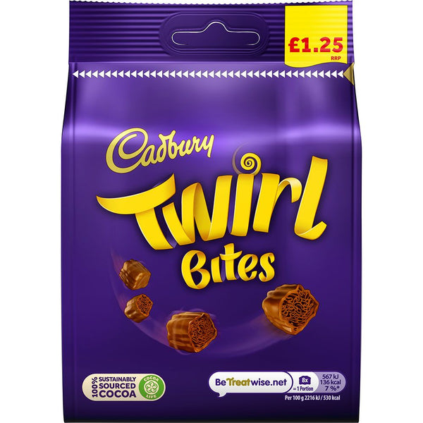 Cadbury Twirl Bites 85g