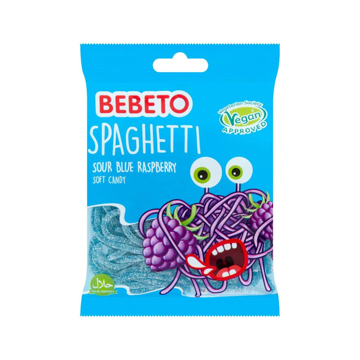 Bebeto Blueraspberry Spaghetti 70g