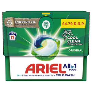 Ariel All-in-1 PODS®, Washing Capsules 12