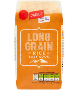 Jack's Easy Cook Long Grain Rice 500g