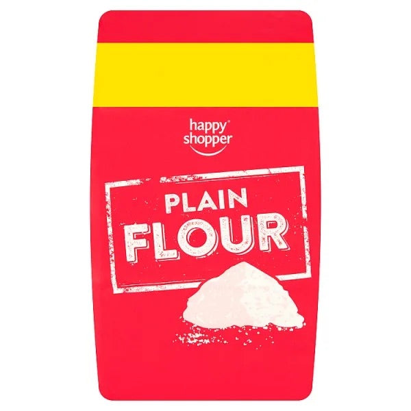 Happy Shopper Plain Flour 1kg REDUCED TO CLEAR