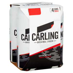 Carling 4 x 500ml