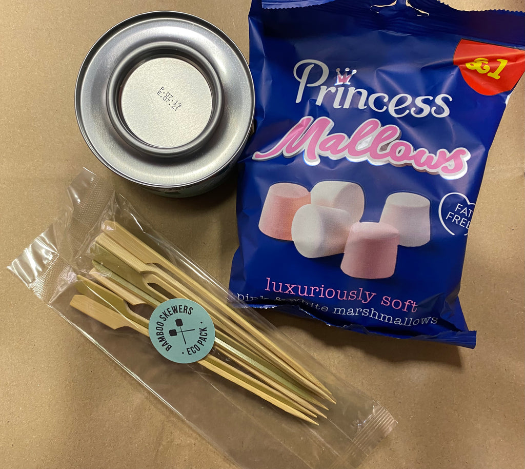 Marshmallow Burner + Sticks + Princess Mallows