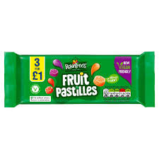 Rowntree's Fruit Pastilles 42.8g 3 Pack