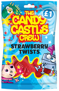 Candy Castle Crew Strawberry Twists 90g