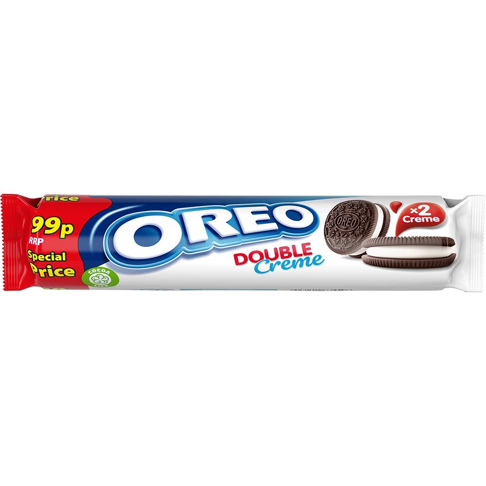 Oreo Double Creme Sandwich Biscuits 157g