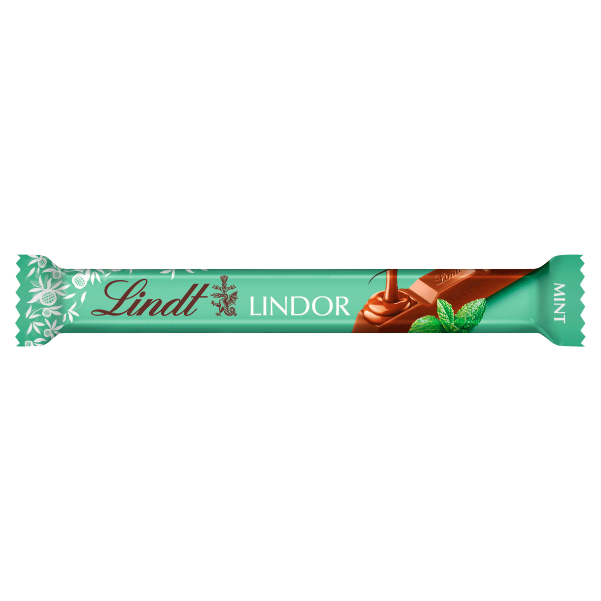 Lindt LINDOR Milk Mint Bar 38g