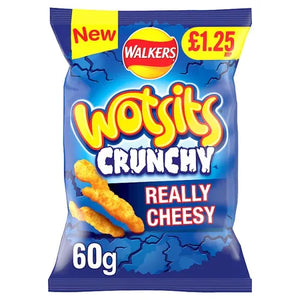 Walkers Wotsits Crunchy Really Cheesy 60g