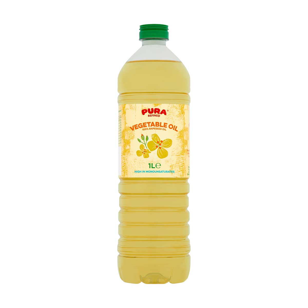 Pura Refined Vegetable Oil 1L