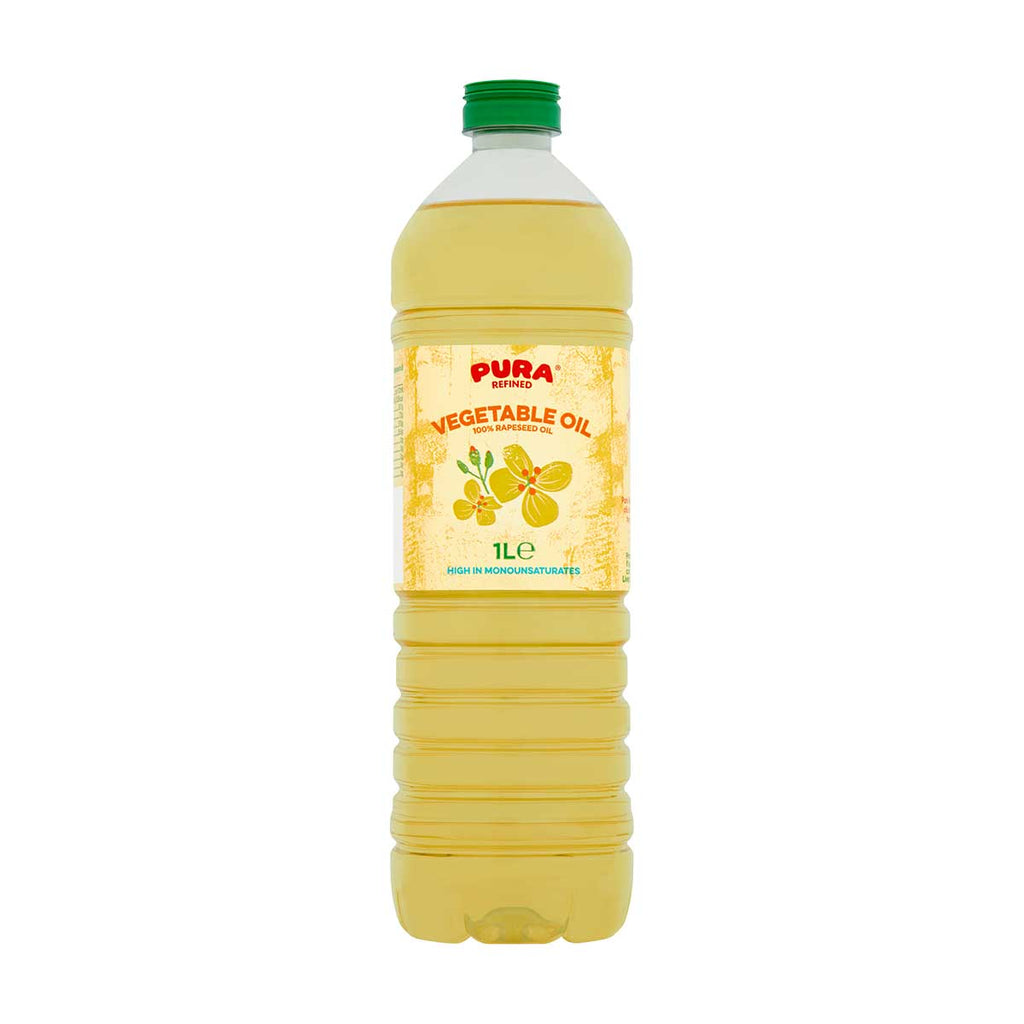 Pura Refined Vegetable Oil 1L