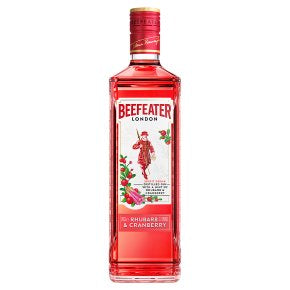 Beefeater Rhubarb & Cranberry Flavoured Gin 70c