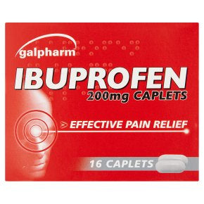 Galpharm Ibuprofen 200mg 16 Caplets