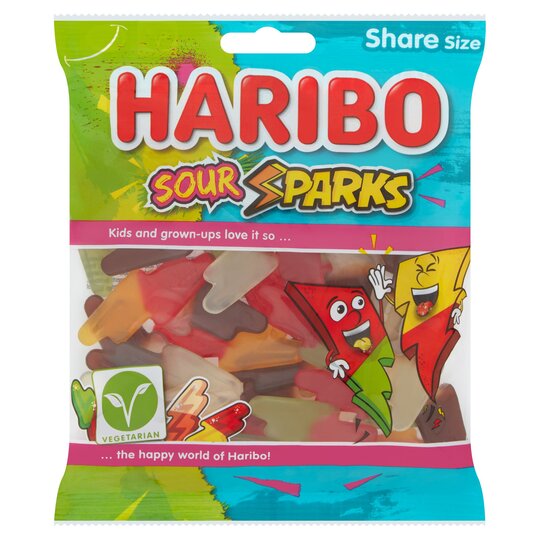 Haribo Sour Sparks 175G