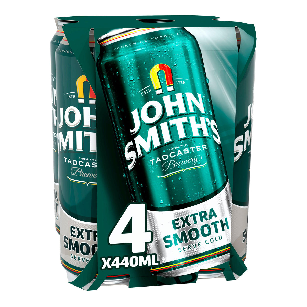John Smiths Extra Smooth 4 x 440ml Cans