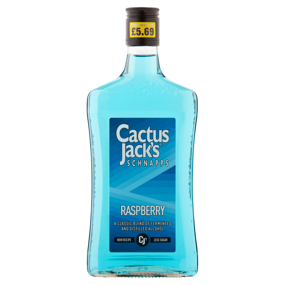 Cactus Jack's Schnapps Raspberry 50cl