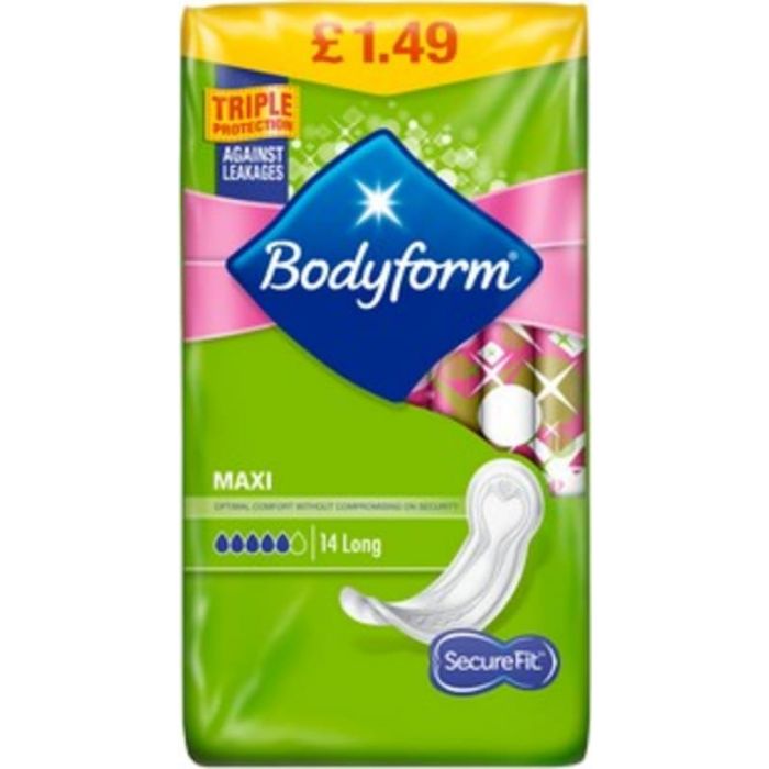 Bodyform Maxi Non Wing x14