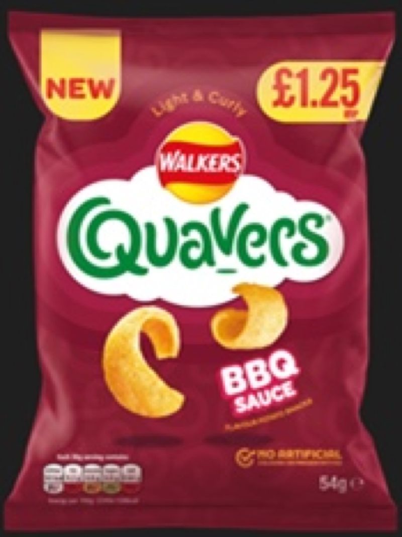 Quavers BBQ 54g NEW