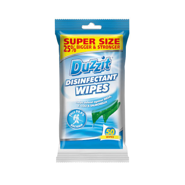 Duzzit Disinfectant Wipes 50 Pack