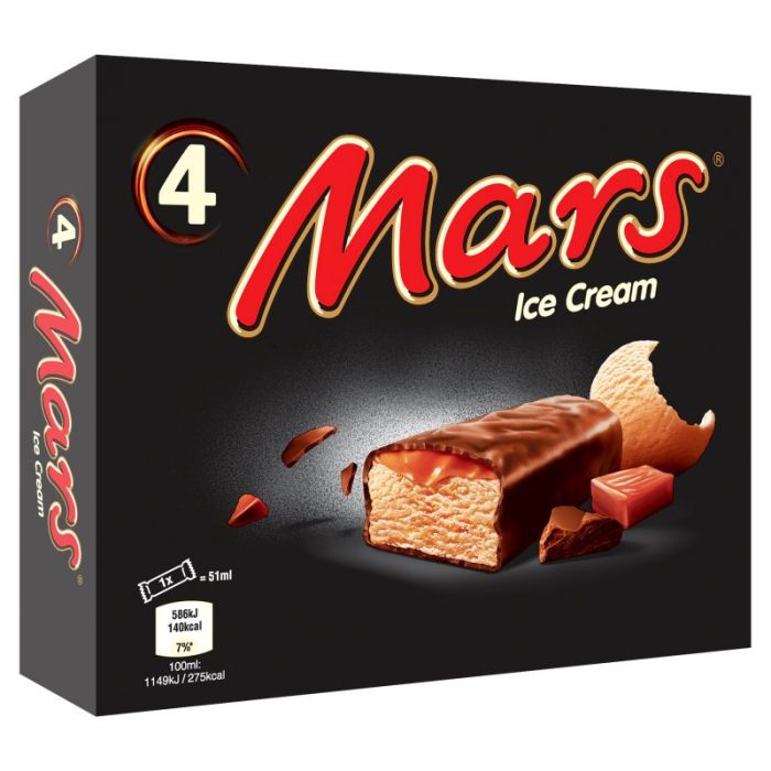 Mars Ice Cream 4 X 51G