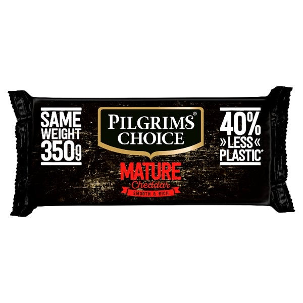 Pilgrims Choice Mature Cheddar 350g