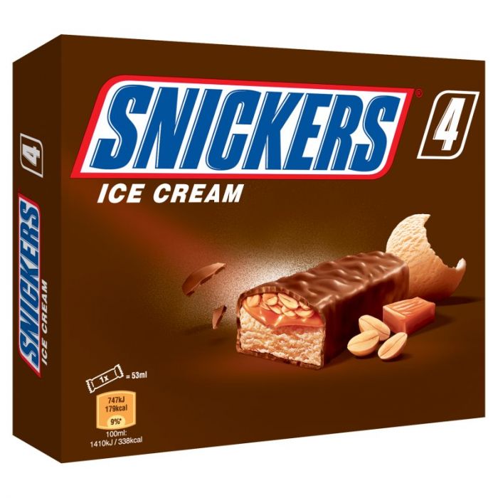 Snickers Ice Cream 4 Pack