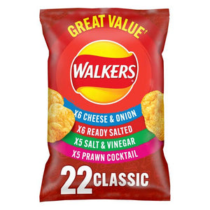 Walkers Classic Variety Multipack Crisps 24x25g