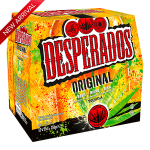 Desperados Tequila Flavoured Beer 12X250ml