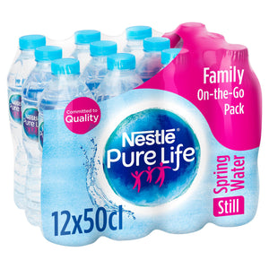 Nestle Pure Life Still Spring Water 12x500ml