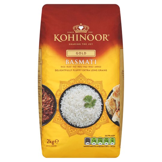 Kohinoor Extra Long Basmati Rice 2kg